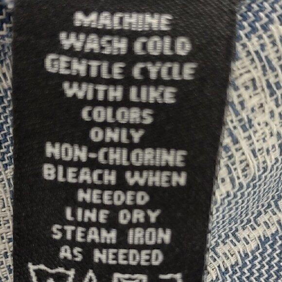 Norton McNaughton Petites Linen Cotton Blend Baby Blue 2pc Pants Suit Size PM - Picture 16 of 16